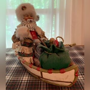 Clothtique Possible Dreams Santa- "Frontier Cheer"